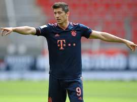 Lewandowski está confiante. AFP