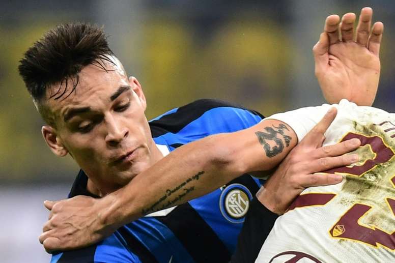 Man Utd are also interested in Inter's Lautaro Martinez. AFP