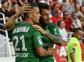 Les compos probables du match d'Europa League entre la Gantoise et Saint-Étienne. AFP