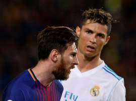 'J'admire beaucoup la carrière de Lionel Messi'. AFP