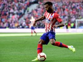 Lemar ne quittera pas l'Atletico. AFP