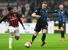 United want Skriniar from Inter. AFP