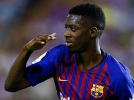 Deux géants italiens sur Dembélé. AFP