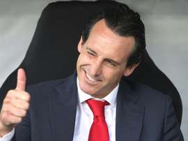 Arsenal are asking Emery to get them to the Champions League. AFP