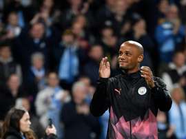 Man City ne ferme pas la porte à Kompany. AFP