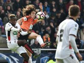 Guendouzi is a target for Arsenal. AFP