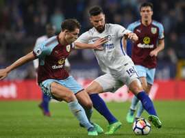 Giroud et Chelsea croient encore à la qualification en C1. AFP