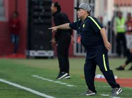 Maradona au Dinamo Brest. AFP