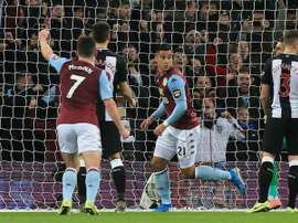 Aston Villa se relance et stoppe Newcastle. AFP