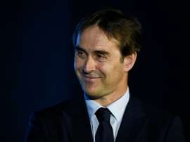 Lopetegui le dio la enhorabuena al Rayo. AFP