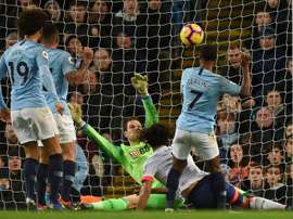 Les compos probables du match de Premier League entre Bournemouth et City. AFP