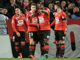 Rennes segue em frente na Copa da Liga francesa. AFP