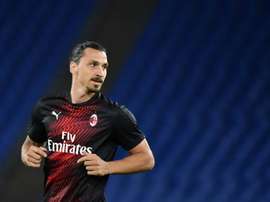 Ibrahimovic ha dado positivo en coronavirus. AFP