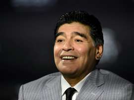 Diego Maradona, icône du football et de tous les excès. AFP