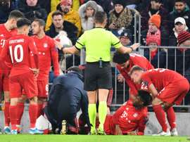 La blessure de Coman moins grave que redouté, selon le Bayern. AFP
