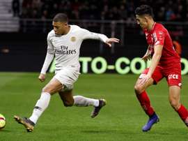 L'attaquant du PSG Kylian Mbappé. AFP