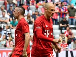 Robben-Ribéry sur le banc pour la finale. AFP