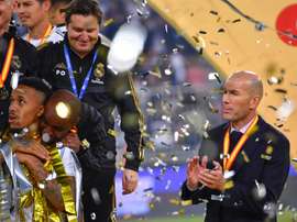 A man of titles: Zidane wins one every 18.7 games. AFP