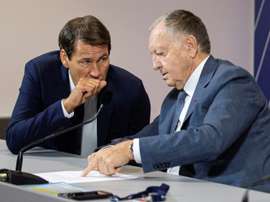 Garcia fait des éloges de son président. afp