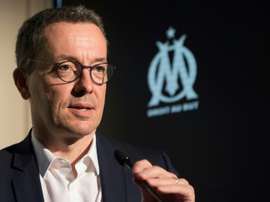 Eyraud habló también sobre la situación del fútbol francés. AFP