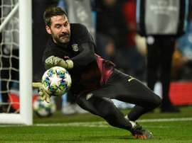 Scott Carson is owned by City. AFP