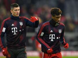 Tension between the two players during the training session culminates in fight. AFP