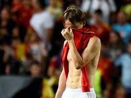La Croatie a subi une humiliante défaite à Elche. AFP