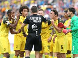 Dortmund a concédé le nul contre Hoffenheim. AFP