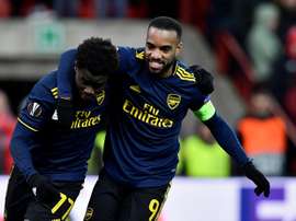 Ligue Europa: Arsenal enfin qualifié pour les 16e, la Lazio n'en sera pas. AFP