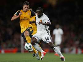 Doumbia, en foto de archivo, fue decisivo. AFP