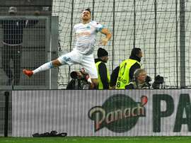 Ocampos foi figura chave nesta partida. AFP
