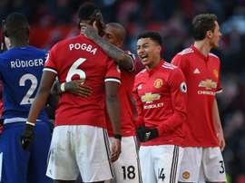 Lingard veut rester à Man United. AFP