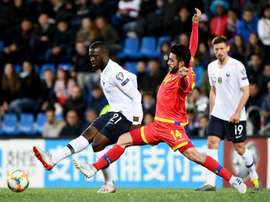 Ndombélé pense pouvoir jouer contre l'Albanie. AFP