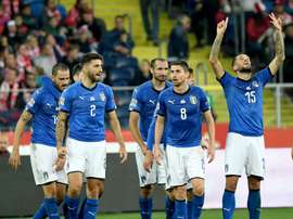 Vittoria dell'Italia nella Nations League. AFP