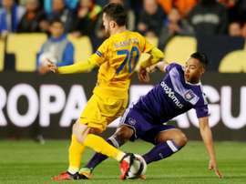 Gianniotas confesó que llega a Valladolid para pelear por el ascenso. AFP
