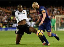 Iniesta não vai a jogo frente ao Villarreal. AFP