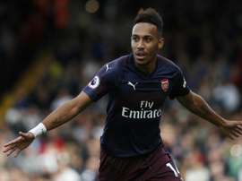 Pierre-Emerick Aubameyang will sit out for Gabon's clash. AFP