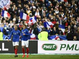 La joie des Bleus. AFP