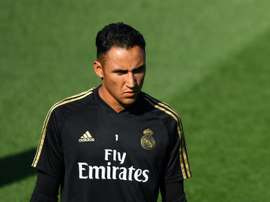 Le groupe du Real Madrid contre Valladolid en Liga. AFP