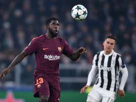 Umtiti's injury could mean Barcelona give an opportunity to Costas. AFP
