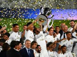 Place au champion. AFP