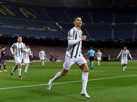 Cristiano Ronaldo é o goleador do Campeonato Italiano. AFP