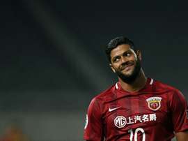 L'attaquant du Shanghai SIPG, Hulk lors dun match le FC Séoul en Ligue des champions d'Asie. AFP