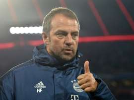 Flick está desempenhando um bom papel no Bayern. AFP