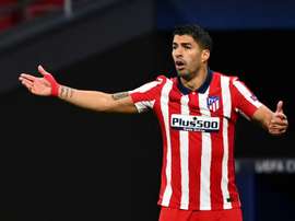 Luis Suarez has once again tested positive for coronavirus. AFP