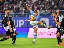 Ciro Immobile pode ter uma proposta multimilionária do Newcastle. AFP