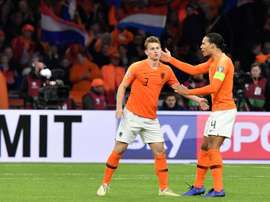 Le Néerlandais De Ligt préfère jouer plus en avant. AFP