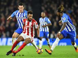 Lewis Dunk was the man of the match in the game. AFP
