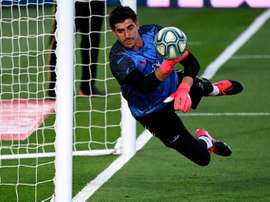 Courtois est redevenu intraitable. AFP