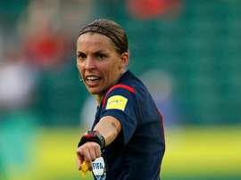 Stéphanie Frappart dirigerà Amiens-Strasburgo. AFP